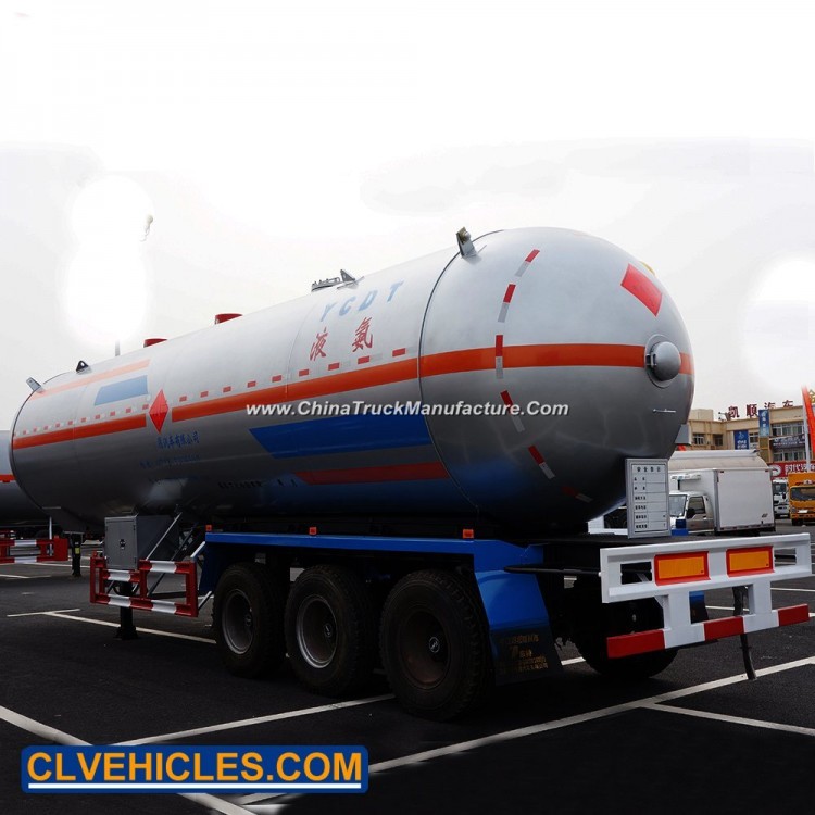 Best Sale 50m3 LPG Gas Transport Tanker Truck Trailer Price