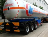 Best Sale 3 Axle 50m3 LPG Gas Tanker Propane Transfer Semi Trailer