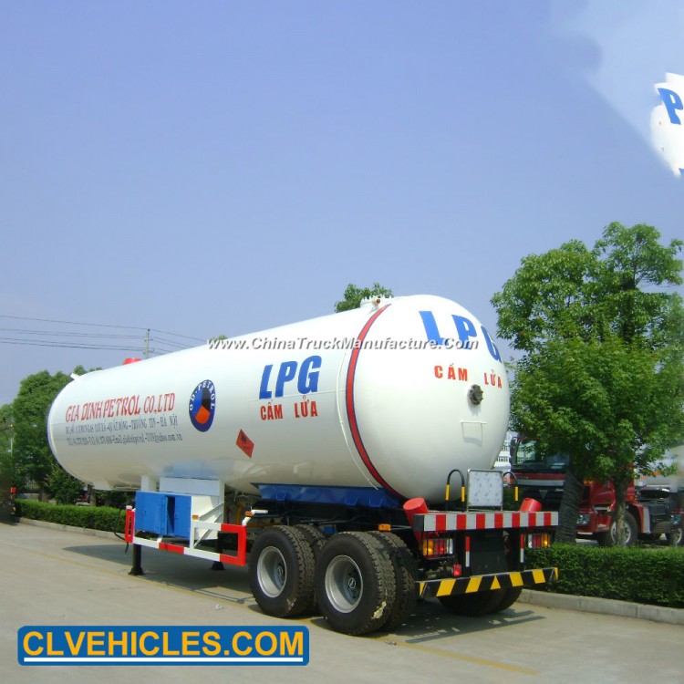 40500L LPG Propane Delivery Storage Tank Truck Transport Liquefied Petroleum Gas Semitrailer Semi Tr