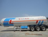 49600L Triaxial LPG Propane Delivery Storage Tank Truck Transport Liquefied Petroleum Gas Semitraile