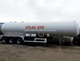 Best Sale Tri-Axle 50cbm Propane LPG Gas Tanker Semi Trailer