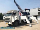 HOWO 8X4 Heavy Duty Rotator Tow Truck 50tons Rotator Tow Truck for Sale