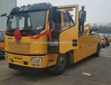 China Heavy Duty Rotate Manufacturer FAW 4X2 Wrecker Truck