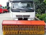 Customized 4*2 6000L Road Sweeper Truck with 4 Middle Place Brushed Mounted Snow Remover Equipment R