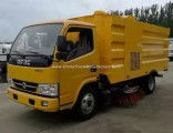 High Quality Brand New 4*2 2500L Water Tank 5cbm Garbage Tank Street Cleaning Vehicle Road Sweeper T