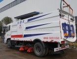 Four Rotating Sweeping Disc Sanitation City Cleaning Vehicle