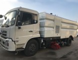 Clw Cummins Engine 4*2 9000L Garbage Tank High Pressure Road Street Sweeper and Washing Truck