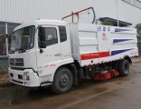 Dongfeng 190HP Medium Duty Highway Airport Runway Street Cleaning Sweeping Truck