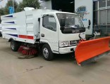 Direct Factory Manufacturer 4*2 6cbm Road Sweeper Truck with Snow Remover Equipment for Winter Use