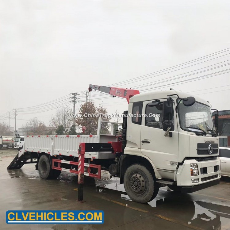 Dongfeng 8 Ton Construction Machinery Mobile Crane Truck Mounted Crane