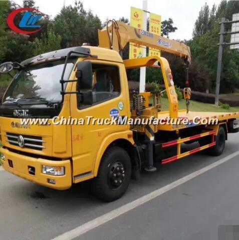 Dongfeng 8 Ton Truck Mounted Crane Truck Crane Truck with Crane Straight Boom Crane