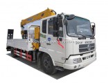 Dongfeng 6.3 Tons Cargo Truck with Crane/Telescopic Crane Truck