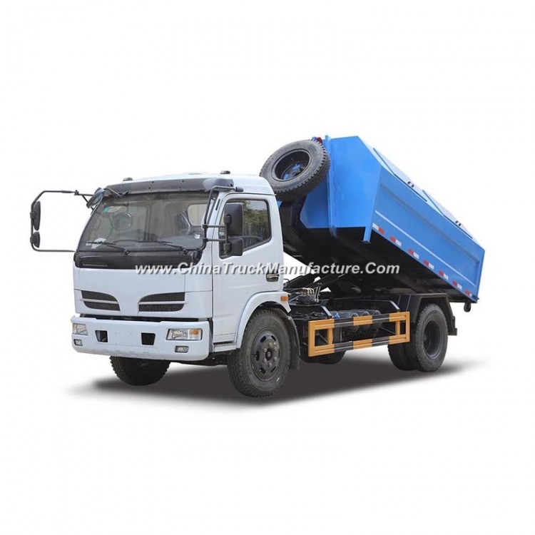 4X2 MD5070zxd Dong Feng Detachable Container Type Garbage Truck