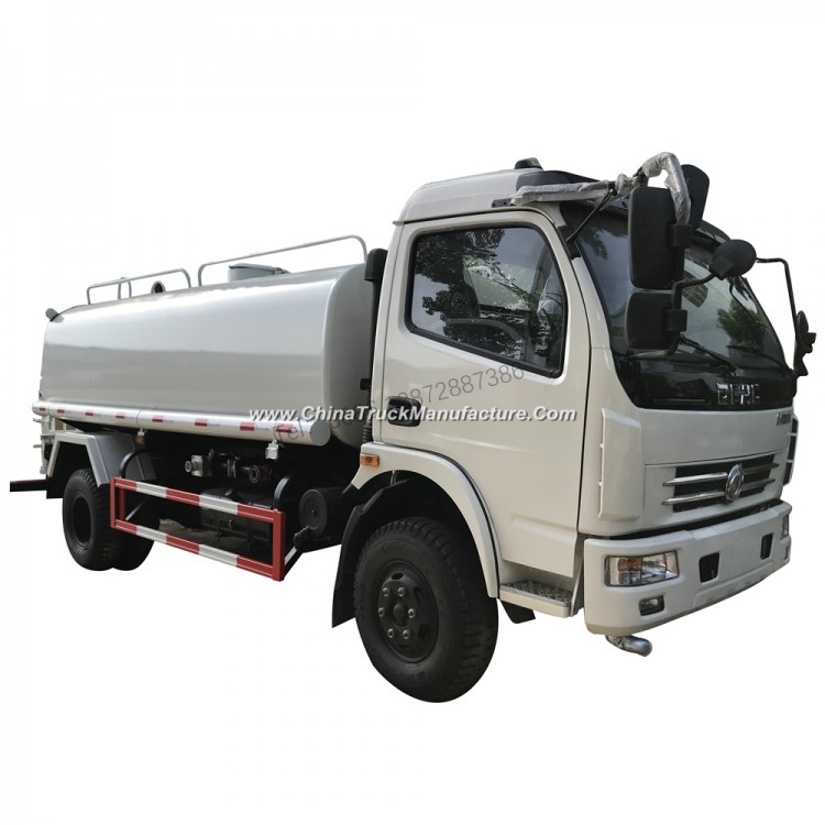 Dongfeng Dlk Right Hand Drive 120HP 6000liters 7000liters Tank Water Truck