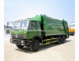 Dongfeng 6X4 Left / Right Hand Drive 10 Wheel 16cbm Garbage Compactor Truck