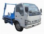 Isuzu 600p Small 4m3 5 Tons Swing Arm Garbage Truck for Sale