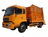 Dongfeng Kingrun 8m3 10m3 LHD or Rhd Side Loader Garbage Truck for Sale