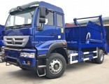 Sinotruk HOWO Golden Prince Right Hand Drive 8m3 10m3 Swing Arm Skip Loader Garbage Truck Dimensions