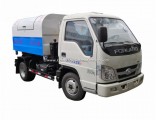 Municipal Purpose Remote Control Mini Waste Collector 3000L /4000L Bins Hook Arm Lift Garbage Truck