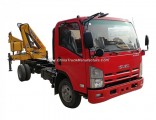 Japan Isuzu 100p 600p 700p 2tons 3tons 4tons Light Truck Crane for Sale