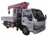Japan Isuzu 600p Small Truck Mounted Hydraulic Truck Crane 2tons 3.2tons