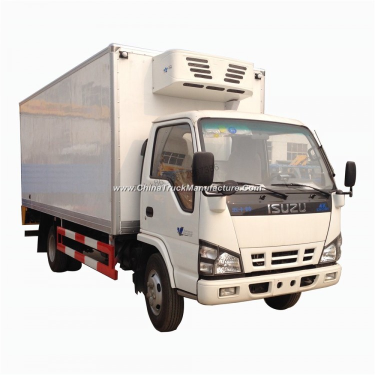 Isuzu 600p 4X2 6tons 5tons Independent Refrigerated Unit Thermo King Freezer Cooling Refrigerator Tr