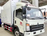 Good Quality HOWO Light 5tons 6tons Right Hand Drive HOWO Refrigerator Truck