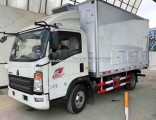 Good Quality 3tons 4tons 5tons HOWO Light Cooling Box Truck