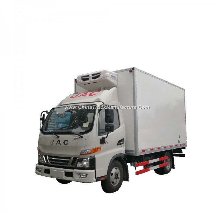 High Quality -18 Celsius Frozen Fish Transport 6t JAC Refrigerated Trucks