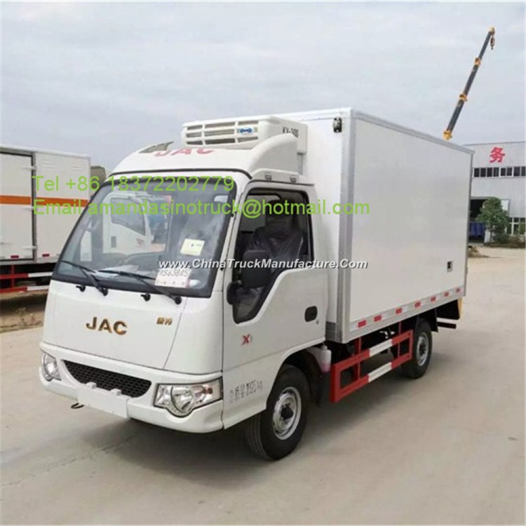 JAC Trucks for Sandwich Panel 3t Refrigeration Truck