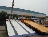 Dongfeng 6ton Flatbed Tow Truck Mounted Crane