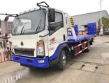 Good Quality Rhd 5.6m Length Flat Bed 4tons HOWO Light Flat Bed Wrecker Truck