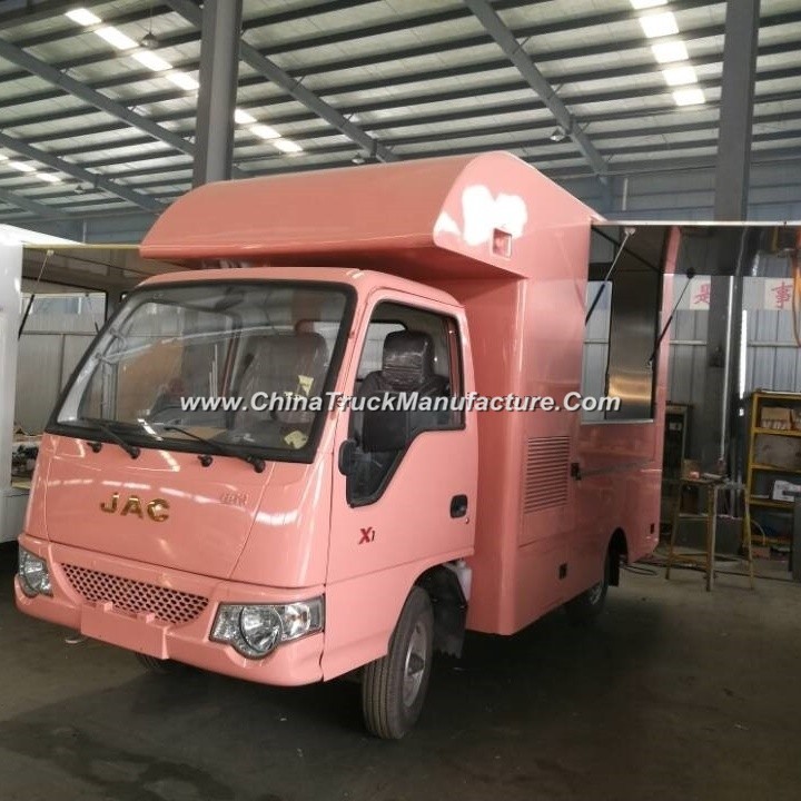 JAC Mini Ice Cream Pizza Mobile Kitchen Cart Food Truck for Sale