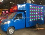 Foton Mini P4 P5 P6 Outdoor P4 P5 P6 Full Color 3 Side Advertising 24V LED Truck