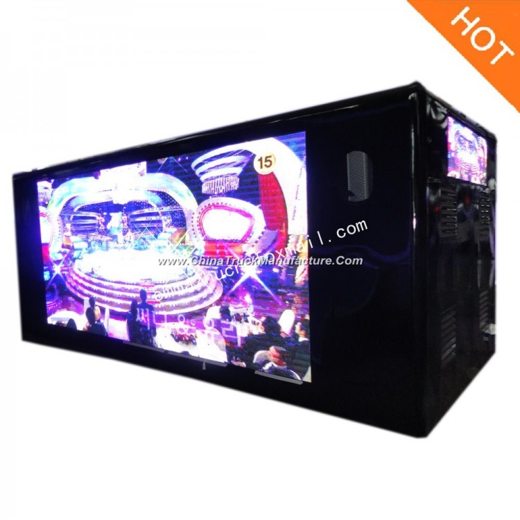 Export to USA P4 or P5 Outdoor LED Advertising Truck Body