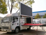 FAW Brand High Transparent LED Board Display LED Advertising Stage Truck