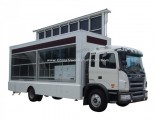 JAC 4X2 Full Color P4 P5 P6 Truck Mobile Advertising LED Display