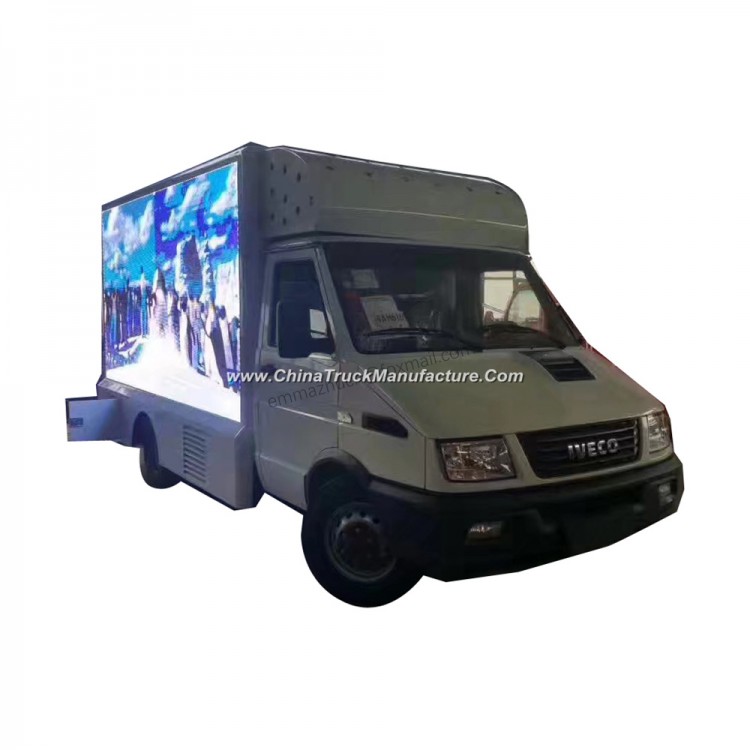 Good Quality Iveco Small Street24V Display Advertising LED Mobile Truck