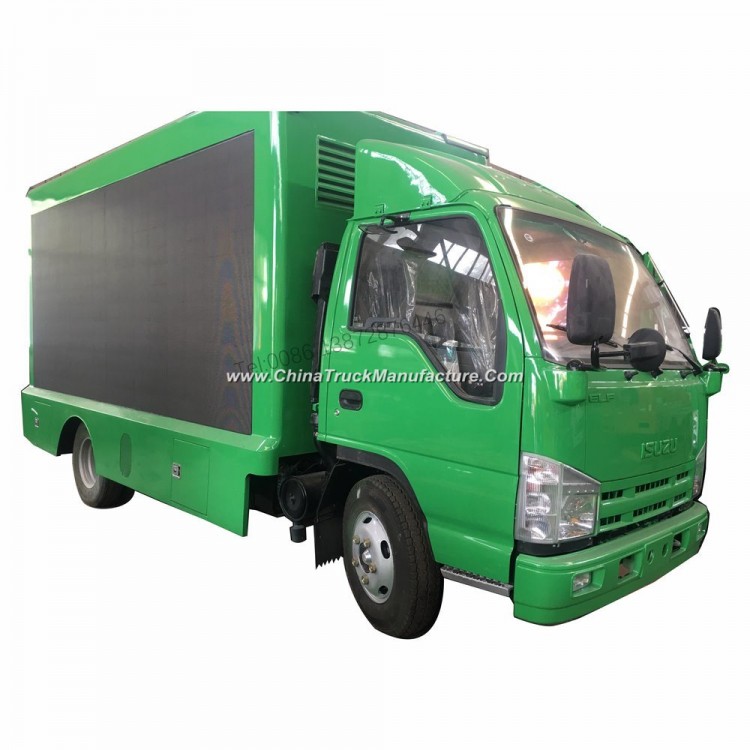 Good Quality Isuzu Small P4 Full Color Outdoor Faros LED Truck