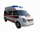 Factory Supply 4X2 Left Hand Drive Diesel Engine 100kw Emergency Mobile Hospital ICU Ambulance