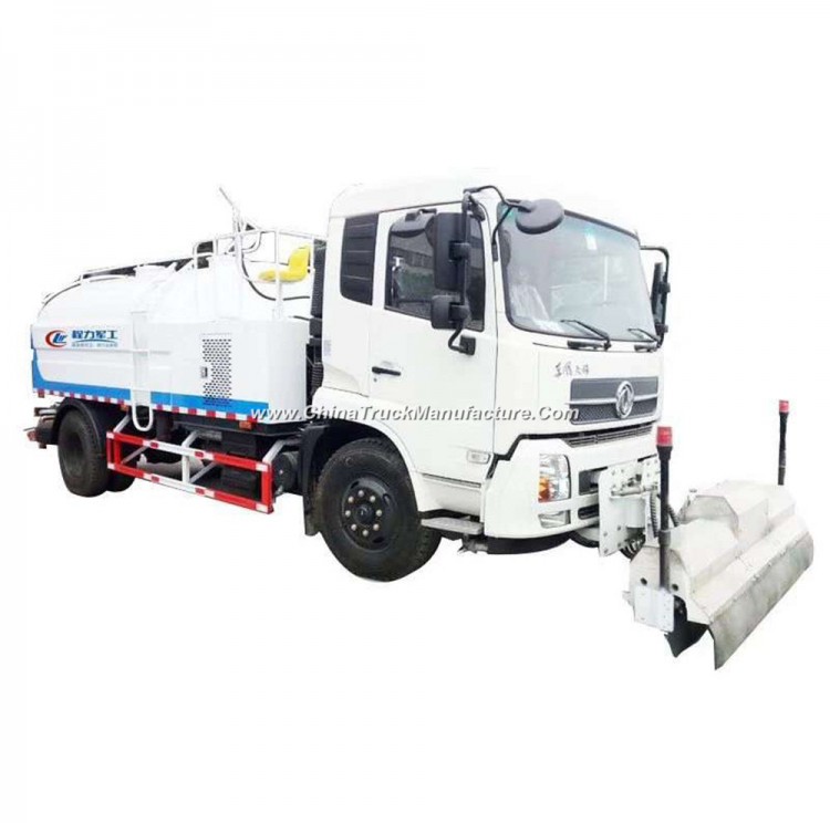 Chengli Driveway Vacuum Sweeper Front Mounted Electric Pressure Washer High Pressure Cleaning Truck