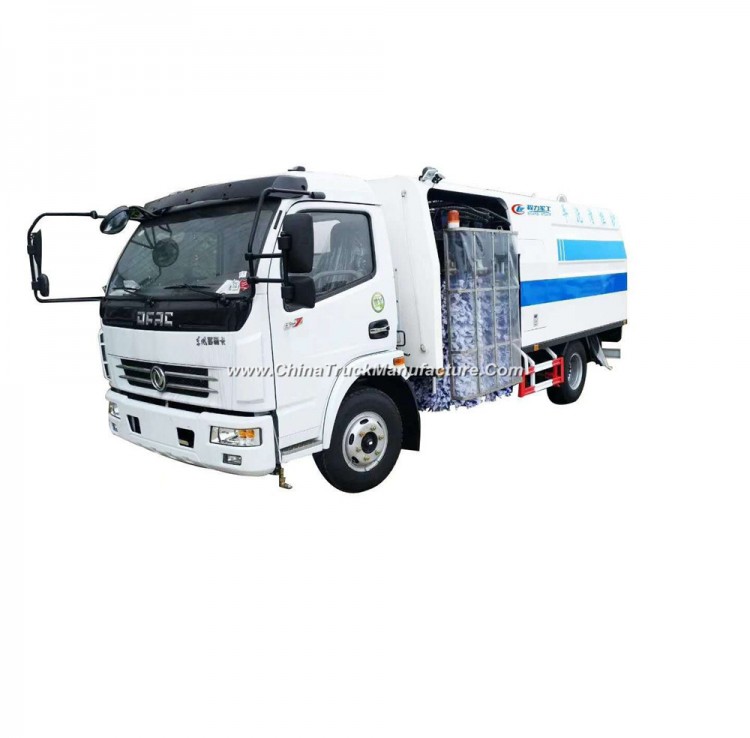 High Efficiency Smart Street Guardrail Cleaning Vehicle Guardrail Washing Truck
