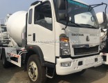 HOWO Light 3m3 4m3 Concrete Mini Mixer Truck Price for Sale