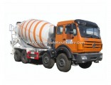 China Export 12 Wheel 8X4 Heavy Duty Northbenz Concrete Mixer Truck