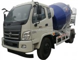 Foton Truck Euro 5 Mobile 6m3 5tons Truck Mounted Concrete Mixer
