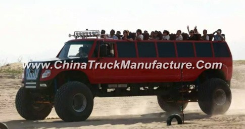 Dongfeng 6X6 Awd Desert Tour Bus Truck