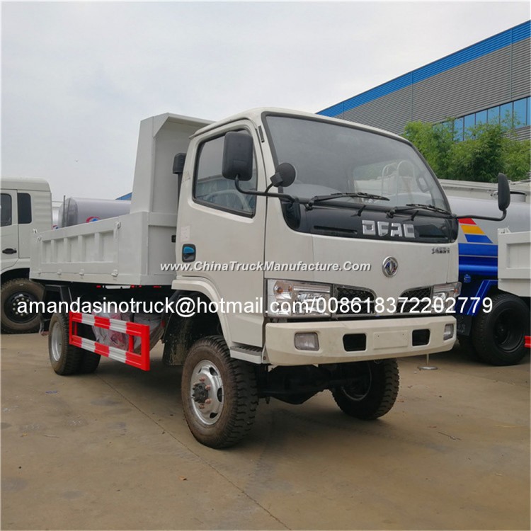 Dongfeng 4X4 Mini Dump Truck 4WD Tipper Truck for Sale