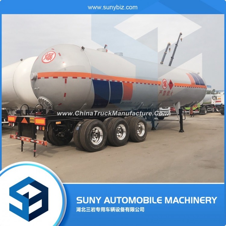 20 Tons 49600liters Gas Tanker Trailer for Sale