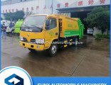 Dongfeng 4X2 China 1-3 Ton Compress Garbage Truck