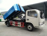 Dongfeng 4*2 4cbm Hook Lift Garbage Truck